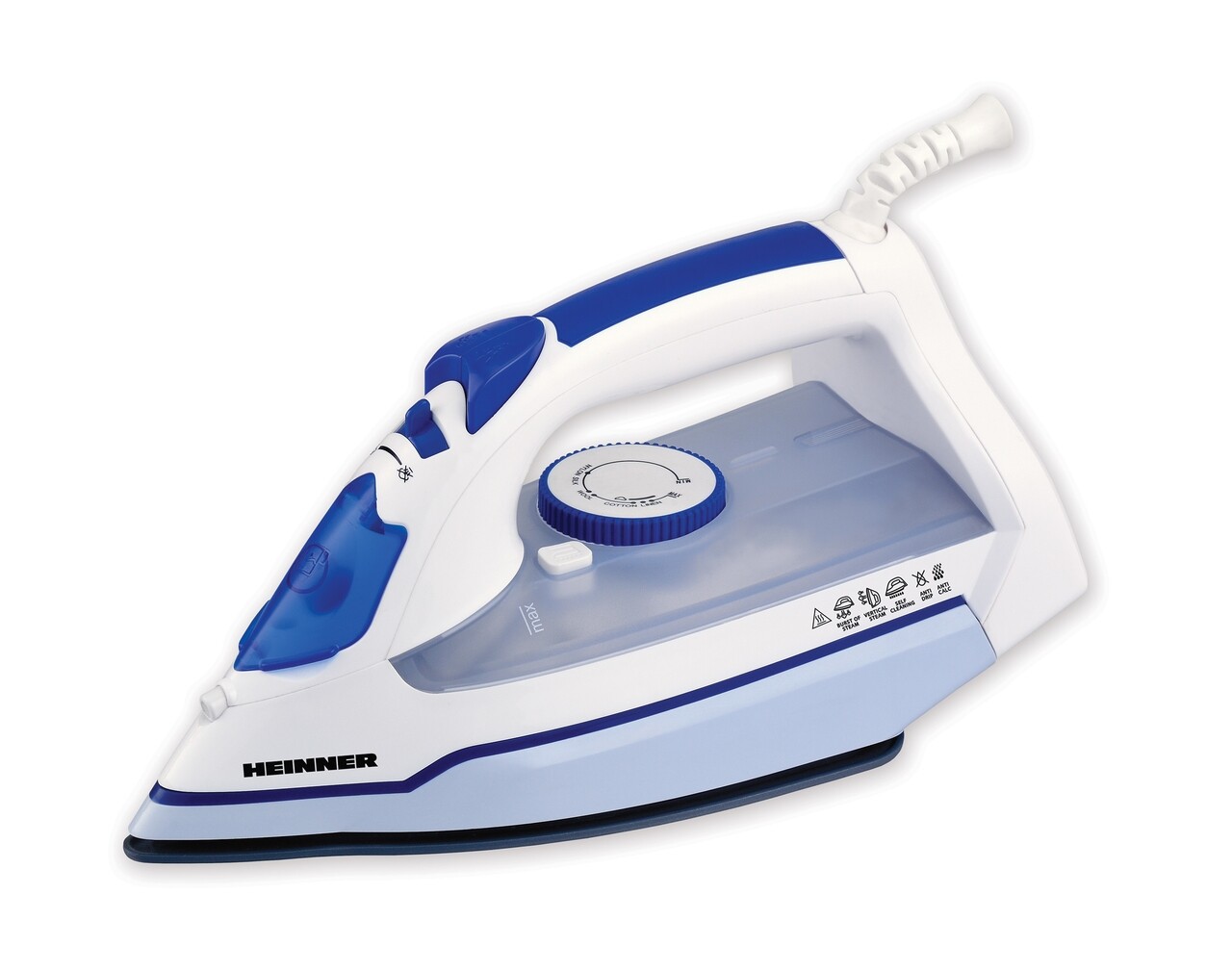 Fier de calcat Aquamarinne, Heinner, 2400 W, albastru - imagine 3